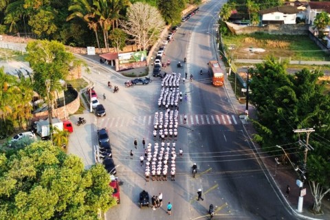 Semseg realiza corrida com alunos do Curso de Formação da Guarda Municipal