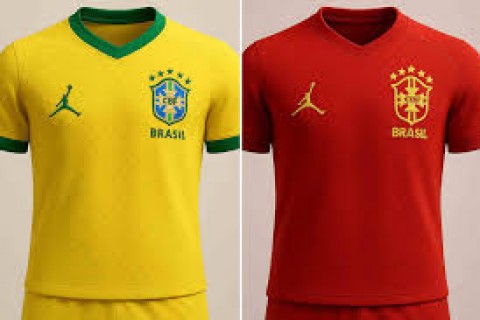 CBF rebate rumores e nega camisa vermelha para a Seleção em 2026