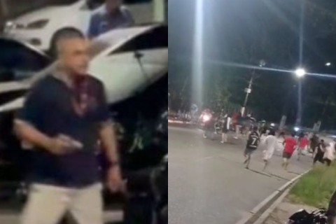 Vídeo mostra início de briga que terminou com Sargento da Marinha espancado em Manaus