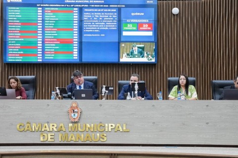 Câmara de Manaus debate inclusão social, infraestrutura e institui o Dia do Farmacêutico