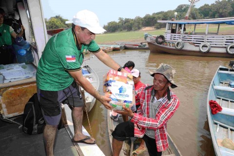 Governo do Amazonas divulga boletim sobre a estiagem no estado, nesta segunda-feira