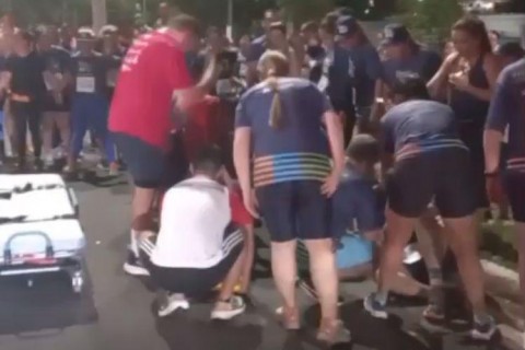 Motorista embriagado atropela cinco pessoas durante Corrida Nacional do Sesi em Manaus
