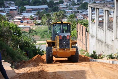 Prefeitura beneficia novo trecho do bairro Cidade de Deus com obras de infraestrutura