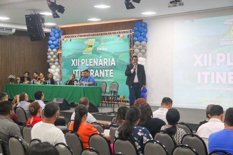 Prefeitura realiza plenária itinerante do Conselho Municipal de Educação para discutir avanços e desafios do PME