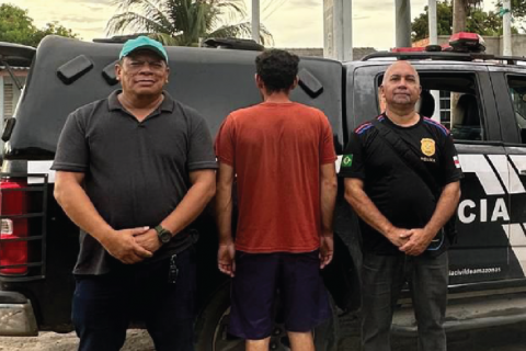 Polícia Civil do Amazonas prede homem por estupro de vulnerável contra a sobrinha, em Parintins