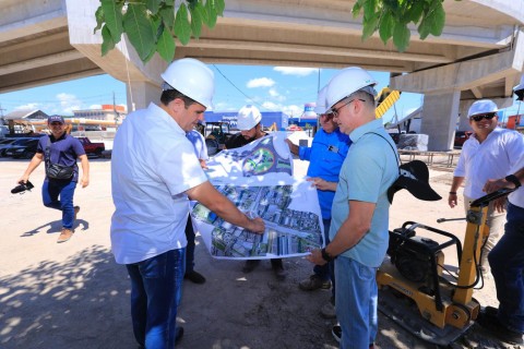 Com 95% concluído, viaduto Rei Pelé será entregue em junho na zona Leste de Manaus