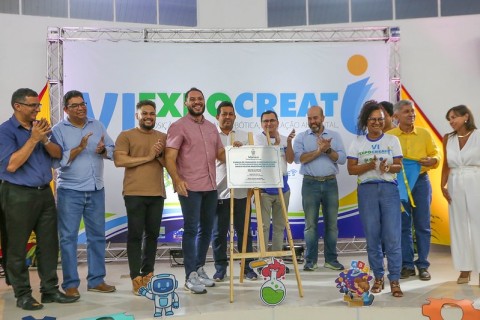 Prefeitura realiza abertura da 6ª Expocreati com inauguração do Espaço de Formação Tecnológica da rede municipal de Educação