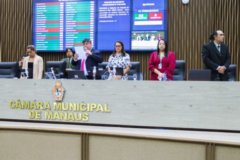 Novas Frentes Parlamentares são propostas na Câmara Municipal de Manaus