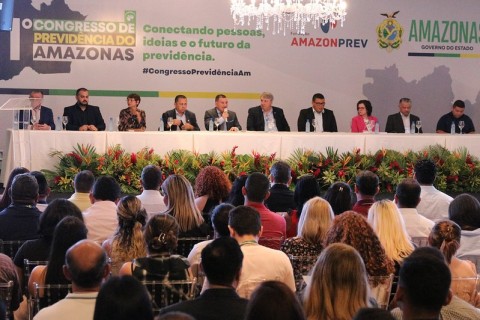 Governo do Estado destaca administrações públicas municipais na abertura do 1º Congresso de Previdência do Amazonas