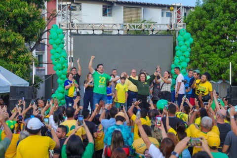 ’Vamos à vitória’: Capitão Alberto Neto e Professora Maria do Carmo comemoram segundo turno