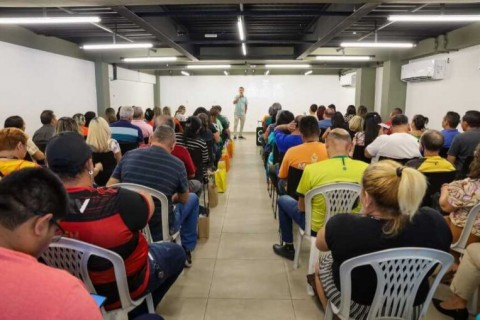 Servidores administrativos dos distritos de obras da Seminf participam de treinamento