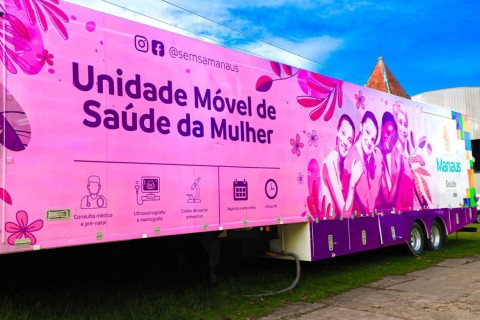 Confira os locais de atendimento das Unidades Móveis de Saúde da Mulher a partir desta segunda-feira (28)